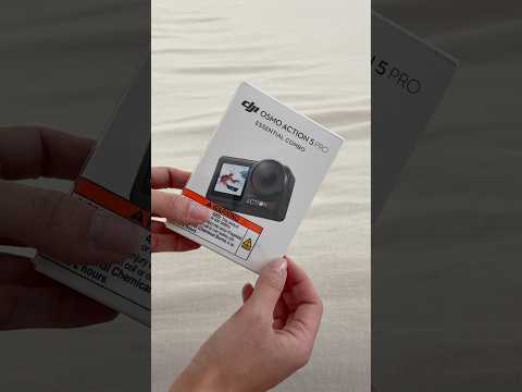 DJI Osmo Action 5 Pro ASMR UNBOXING 📸