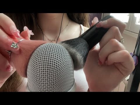 ASMR | Slow and soft mic brushing ⋆ 𐙚 ̊. [No talking]