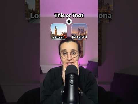 ASMR FR | THIS OR THAT VILLES 🌆  TU PRÉFÈRES ? #asmrfr #asmr #chuchotement #thisorthat