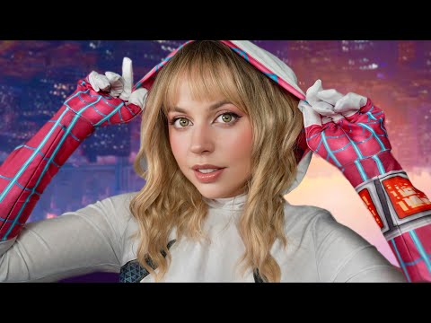 Spider-Gwen Is Obsessed w/ You, Spider-Man ASMR Roleplay (Soft-Spoken, Personal Attention, Drawing)