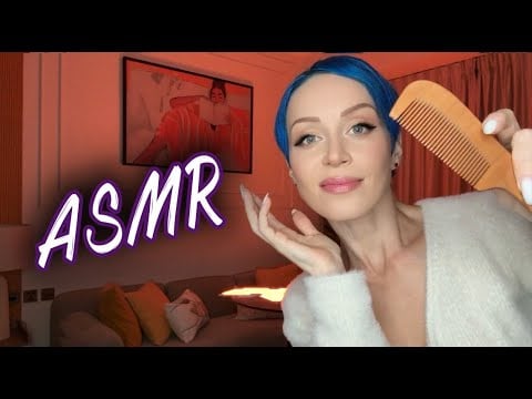 АСМР - Прически 💆‍♀️ Украшения 💎Волосы Подружка Персональное внимание ☕️ Hair Play • Styling ASMR