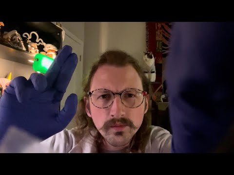 ASMR Adjusting Your Face w/ Gloves Roleplay