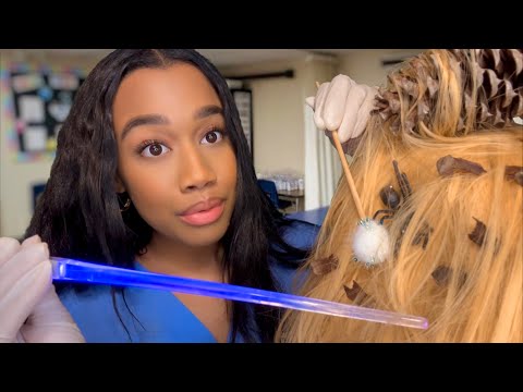 ASMR School Nurse Cleans You Up After Recess 👩🏽‍⚕️🛝 ASMR School Nurse Role-play