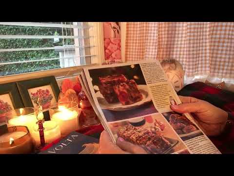 ASMR Christmas Catalogs - Soft Spoken Reading & Commentary (no ads)