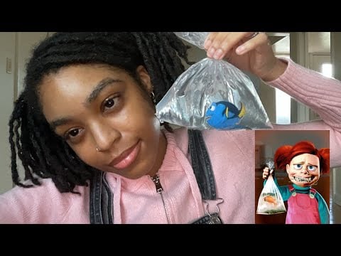 ASMR POV: You’re a fish (fisheye lens) & I’m Darla Sherman