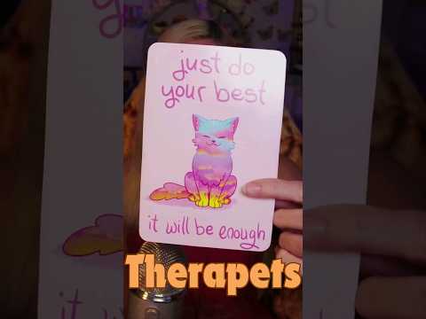 Therapets Card #asmr #relaxing #twitch #asmrsounds #tingles #youtubeshorts #relaxation #shorts