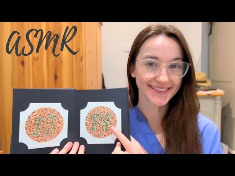 ASMR Colour Blindness Test Roleplay