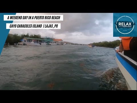 [ASMR] A Weekend Day in a Puerto Rico Beach | Cayo Caracoles in Lajas, PR