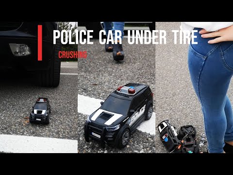 Real Car vs Toy Car #crush #heels #asmr #legs #automobile #porsche #jeans