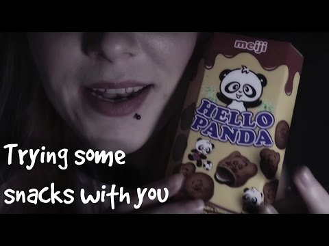 ☆★ASMR★☆ Trying some snacks with you | MunchPak