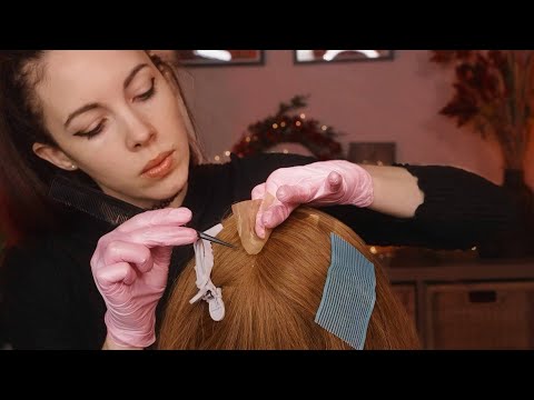 ASMR Satisfying Scalp Check & Healing Scalp Treatment 😴