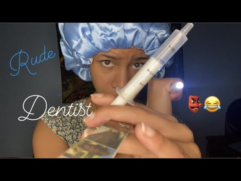 ASMR - Rude Dental Examination (A'ndranae)