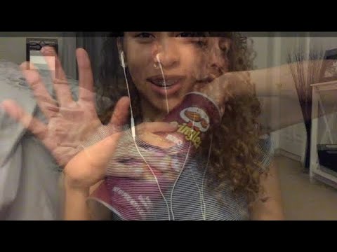 ASMR PRINGLE EATING TINGLES | ASMR LYSS ✨