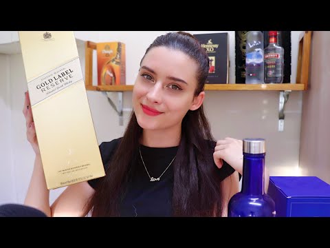 {ASMR} Alcohol Taste Test 🥃