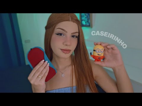 ASMR CASEIRINHO (TAPPING, CONTA GOTAS, SONS DE BOCA)