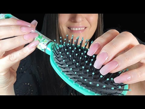 ASMR Aggressive Bristle Scratching and Tapping | No Talking After Intro