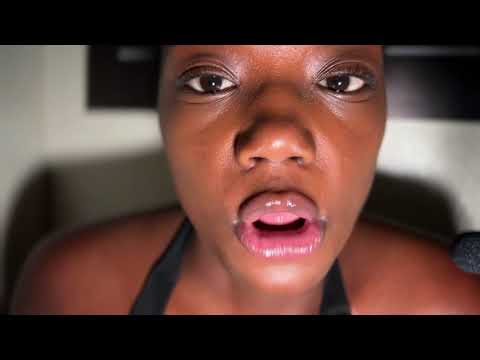 @melanintongue407 #asmr Air eatting, smacking & chewing sounds