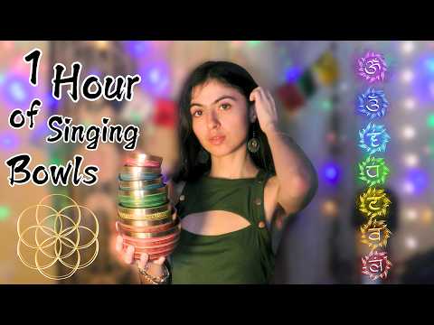 1 HOUR of Singing Bowl Chakara Healing 🪬