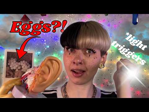 Finding WHAT In Your Ear?!? 👂 Quickest Ear EXAM! Soft Spoken ASMR For Sleep, Relaxation and Tingles