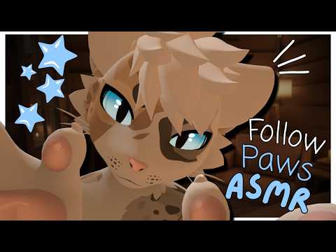 [Furry ASMR] Following my paws to slowly lull YOU to sleep :3 [Sleep-Aid] [Soft-spoken]
