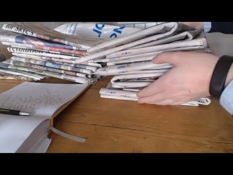 ASMR Sorting Through Newspapers Page Turning Whispering Intoxicating Sounds Sleep Help Relaxation