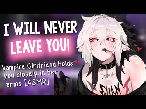 Vampire Girlfriend Cradles YOU after a Nightmare [Cuddles | Safe in her Arms | Flirting | Audio RP]