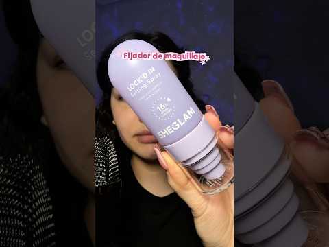 Fijador Lock’D In Setting Spray @sheglam_official 💜👀#SHEGLAMLOCKDIN #SHEGLAMPurpleSettingSpray