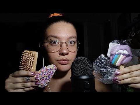 TAPPING & PLASTIC SOUNDS PER FARTI ADDORMENTARE 😴💜 | ASMR ITA @Gaia_asmr