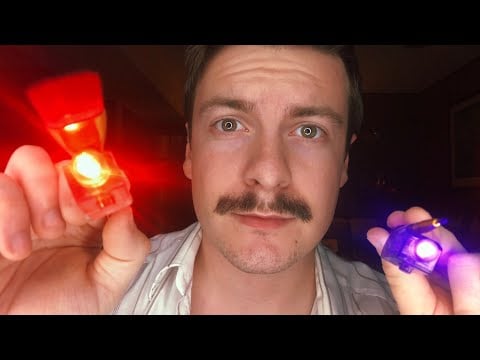 [ASMR] Painting Your Face with Light 4 | Face Brushing, Light Triggers | Visual ASMR Triggers