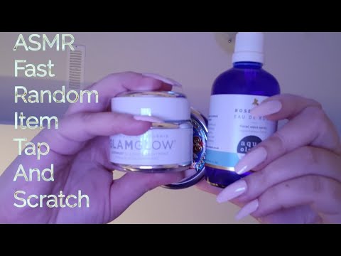 ASMR Fast Random Item Tap And Scratch