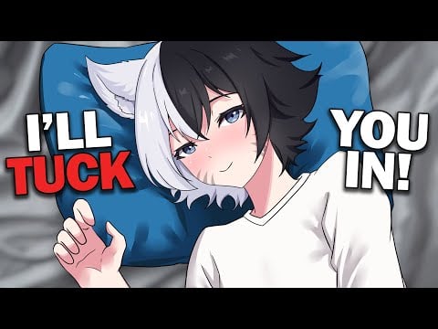Affectionate Roommate Tucks You In For Sleep ASMR 🛌