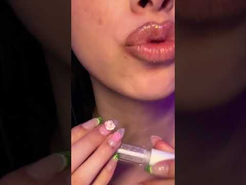 ASMR up close lipstick sounds