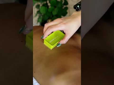 The dreamiest ASMR scalp and back massage with ALL THE TOOLS #hairplay #tingles