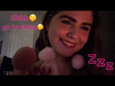 Putting You To Sleep ASMR (Shhh, Close Your Eyes, Relax, Go To Sleep) ♡