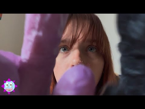ASMR super realistic tension face massage (uncut asmr) gloves & lotion
