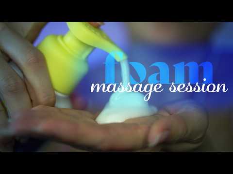 ASMR ~ Foam Massage Session ~ Layered Sounds, Personal Attention