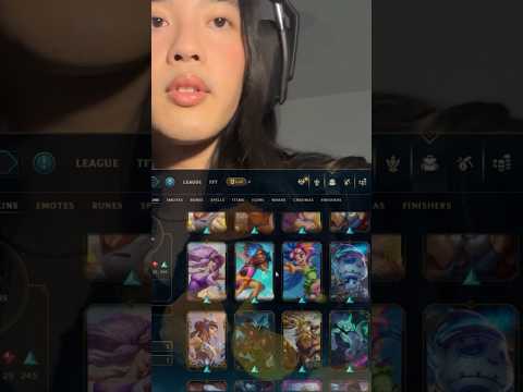 ASMR lol collection 🌟 (short version) #asmr #relax #shorts #leagueoflegends #keyboardsounds