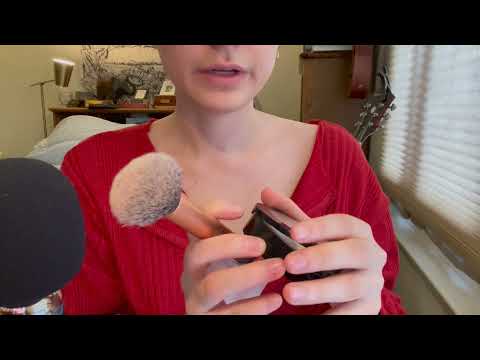 ASMR | short ramble as I put on makeup (soft-spoken)