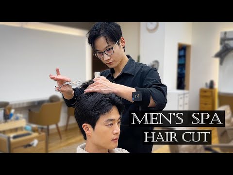 ASMR 편안한 가위 소리와 릴렉싱 헤드 스파 마사지