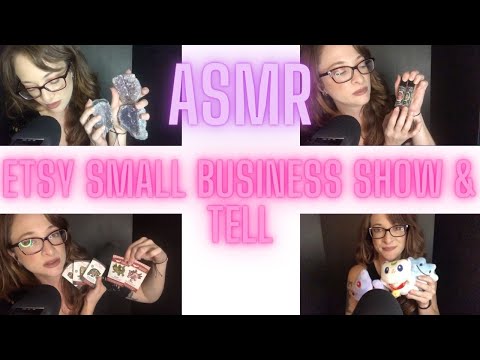 Etsy Small Business Show & Tell ASMR