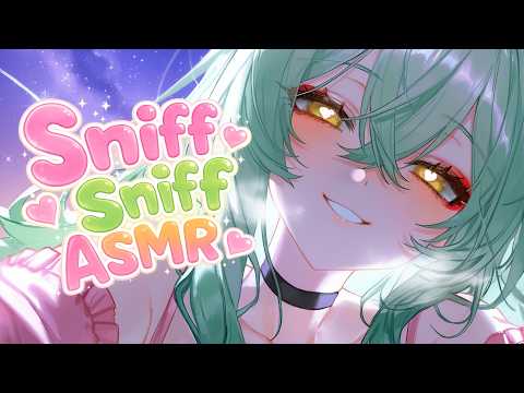 Sniff Sniff~ Soft Sniffs & Mommy Cozy Whispering 💚【3DIO ASMR】(Breathing, Personal Attention) [F4A]