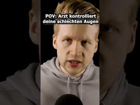 ASMR - POV: Arzt kontrolliert deine schlechten Augen! #shorts #asmr #roleplay #deutscheasmr