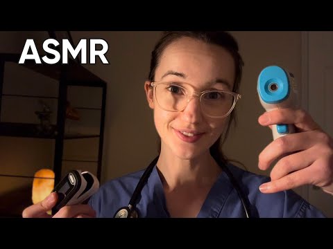 ASMR Medical Exam | Patient Observations & Vitals