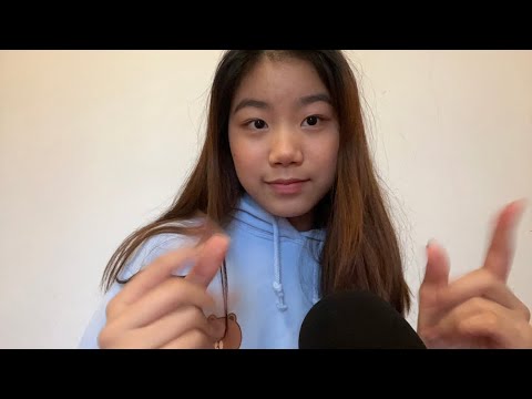 ASMR whisper ramble and hand sounds