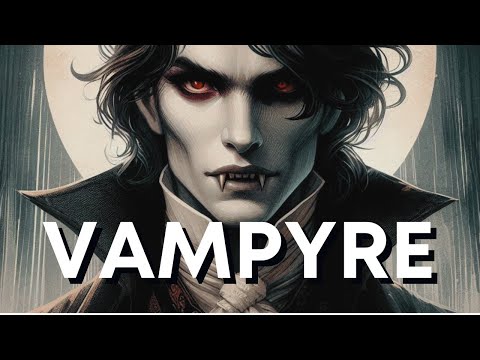 VAMPYRE - John Polidori, 1819 | ASMR + Crackling Fireplace & Spooky Atmospheres
