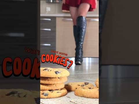 Pea vs. Cookies! Oddly Satisfying High Knee Boots Crushing Food! ASMR