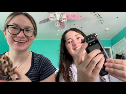 Lofi asmr with my sister 