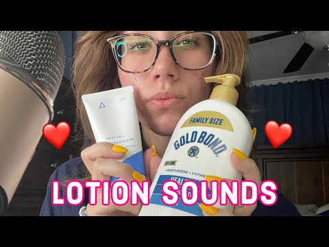 ASMR | lotion sounds🧴