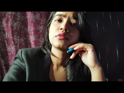 ASMR HINDI - Cop/Police Writing Your F.I.R [ROLEPLAY]