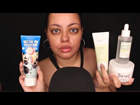ASMR| Relaxing Summer Skincare Routine ft. Korean Skincare